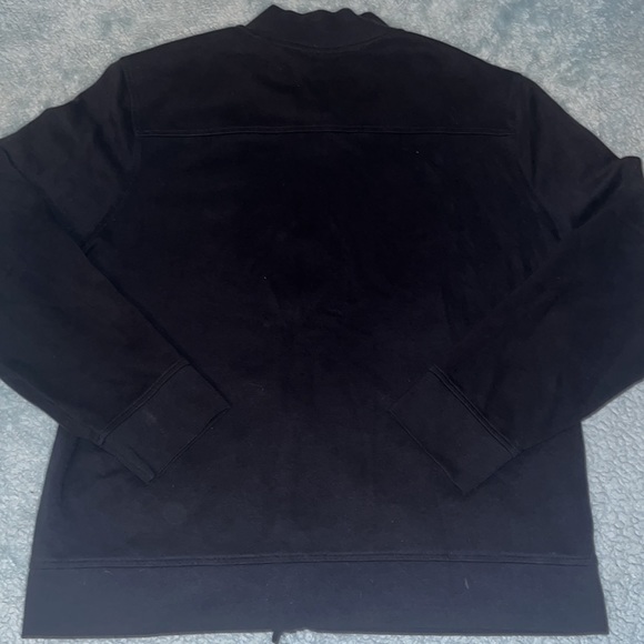 Perry Ellis - Full Zip Fleece Diamond Stitch Pattern - Picture 9 of 9